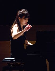 Rachel Kudo podczas koncertu w Filharmonii Wrocławskiej 24.08.2014